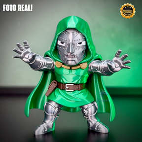 The Doctor Doom (Figure decorativa Doutor Destino) estilo Cartoon Fã Montado a mão artesanal EXCLUSIVO FRETE GRÁTIS