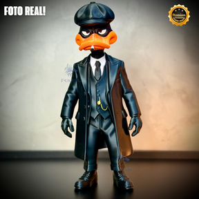 The Duck Shelby (Figure decorativa Patolino Peaky Blinders) estilo Cartoon Montado a mão artesanal EXCLUSIVO FRETE GRÁTIS