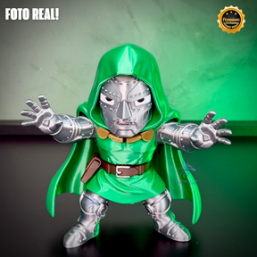 The Doctor Doom (Figure decorativa Doutor Destino) estilo Cartoon Fã Montado a mão artesanal EXCLUSIVO FRETE GRÁTIS