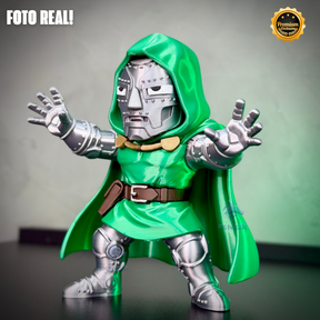 The Doctor Doom (Figure decorativa Doutor Destino) estilo Cartoon Fã Montado a mão artesanal EXCLUSIVO FRETE GRÁTIS
