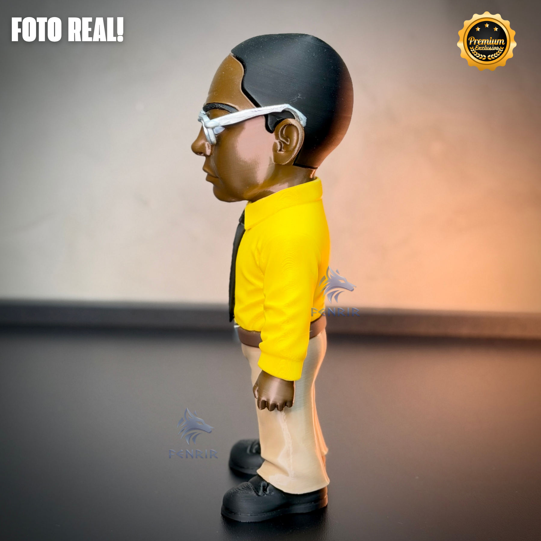 Gus Fring Breaking Bad (Figure decorativa Cartoon Fã) estilo Cartoon Montado a mão artesanal EXCLUSIVO FRETE GRÁTIS