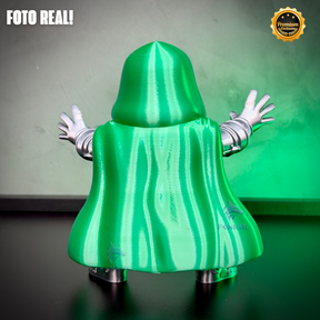 The Doctor Doom (Figure decorativa Doutor Destino) estilo Cartoon Fã Montado a mão artesanal EXCLUSIVO FRETE GRÁTIS