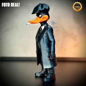The Duck Shelby (Figure decorativa Patolino Peaky Blinders) estilo Cartoon Montado a mão artesanal EXCLUSIVO FRETE GRÁTIS