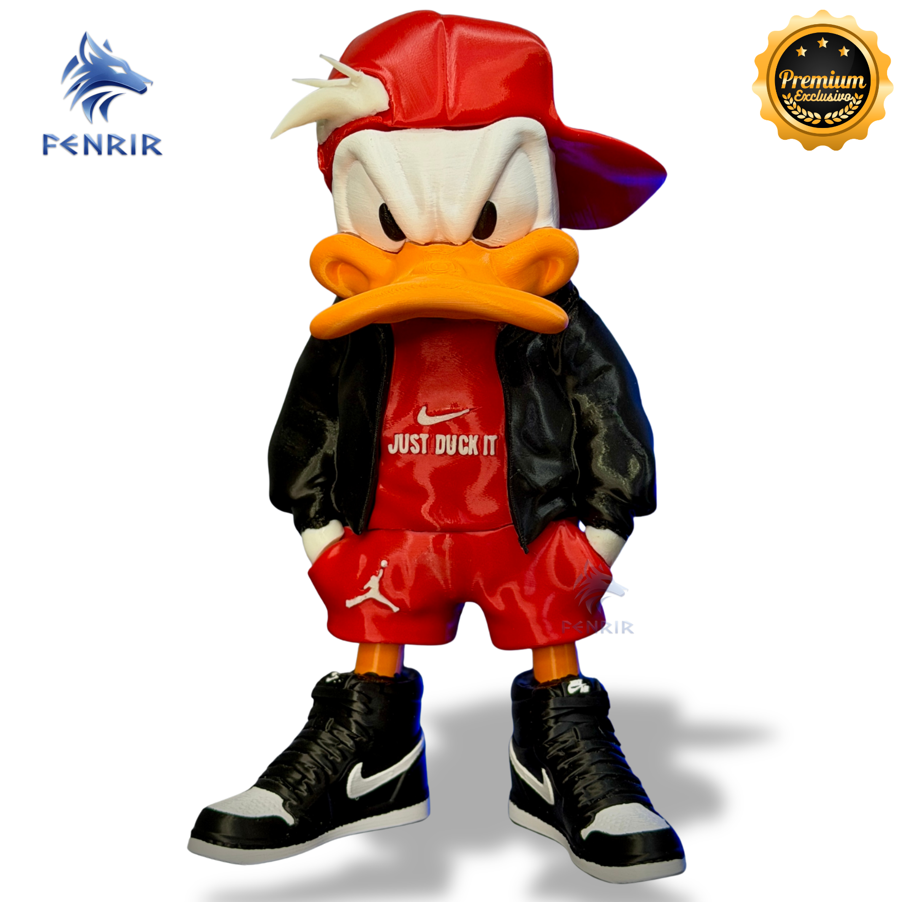 Pato Donald Urban Figura decorativa estilo Cartoon Montado a mão artesanal EXCLUSIVO FRETE GRÁTIS