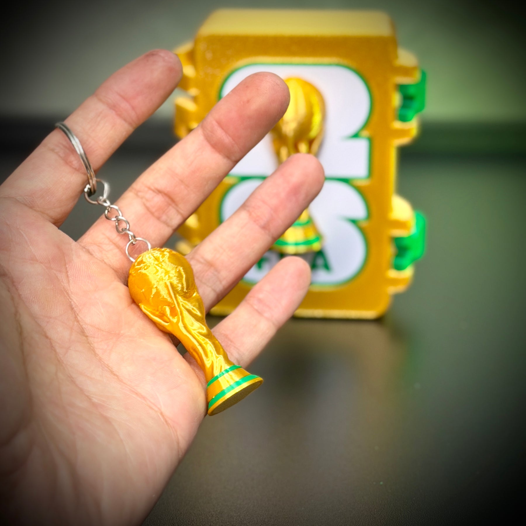 Caixa Premium para figurinhas da Copa do Mundo – Edição Gold Montado a mão Pronta Entrega EXCLUSIVO FRETE GRÁTIS