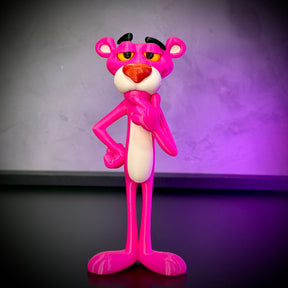 A pantera Cor de Rosa Figura decorativa estilo Cartoon Montado a mão artesanal EXCLUSIVO FRETE GRÁTIS