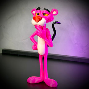 A pantera Cor de Rosa Figura decorativa estilo Cartoon Montado a mão artesanal EXCLUSIVO FRETE GRÁTIS