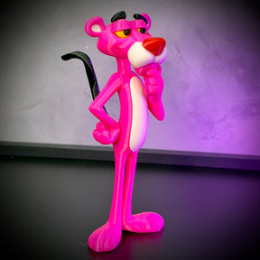 A pantera Cor de Rosa Figura decorativa estilo Cartoon Montado a mão artesanal EXCLUSIVO FRETE GRÁTIS