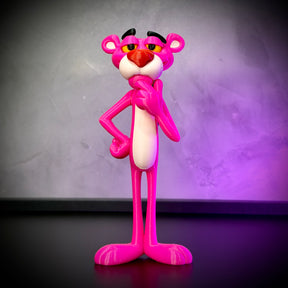 A pantera Cor de Rosa Figura decorativa estilo Cartoon Montado a mão artesanal EXCLUSIVO FRETE GRÁTIS