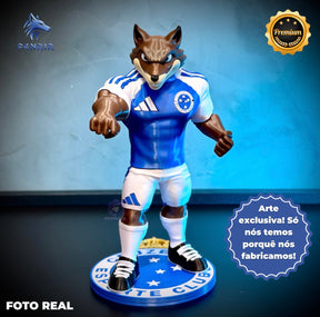 O Raposão Premium Mascote-  Arte Decorativa Exclusiva Montado a mão Pronta Entrega Montado a mão Pronta ENtrega EXCLUSIVO FRETE GRÁTIS