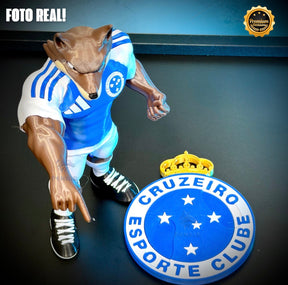 O Raposão Premium Mascote-  Arte Decorativa Exclusiva Montado a mão Pronta Entrega Montado a mão Pronta ENtrega EXCLUSIVO FRETE GRÁTIS