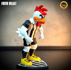 O Galo Doido Premium Mascote – Arte Decorativa Exclusiva Montado a mão Pronta Entrega EXCLUSIVO FRETE GRÁTIS