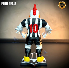 O Galo Doido Premium Mascote – Arte Decorativa Exclusiva Montado a mão Pronta Entrega EXCLUSIVO FRETE GRÁTIS