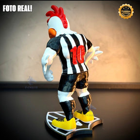 O Galo Doido Premium Mascote – Arte Decorativa Exclusiva Montado a mão Pronta Entrega EXCLUSIVO FRETE GRÁTIS