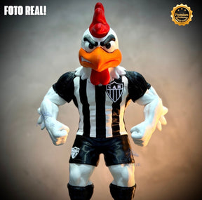O Galo Doido Premium Mascote – Arte Decorativa Exclusiva Montado a mão Pronta Entrega EXCLUSIVO FRETE GRÁTIS