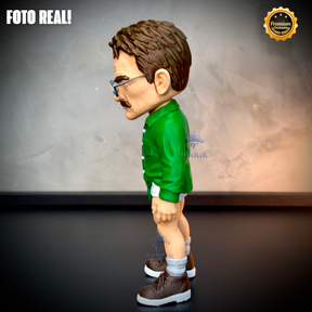 Walter White Episódio Piloto (Figure decorativa Cartoon Fã) estilo Cartoon Montado a mão artesanal EXCLUSIVO FRETE GRÁTIS